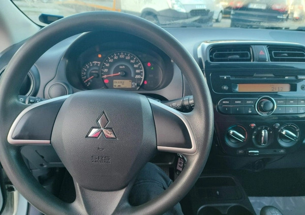 Mitsubishi Space Star cena 36500 przebieg: 67000, rok produkcji 2021 z Warka małe 154